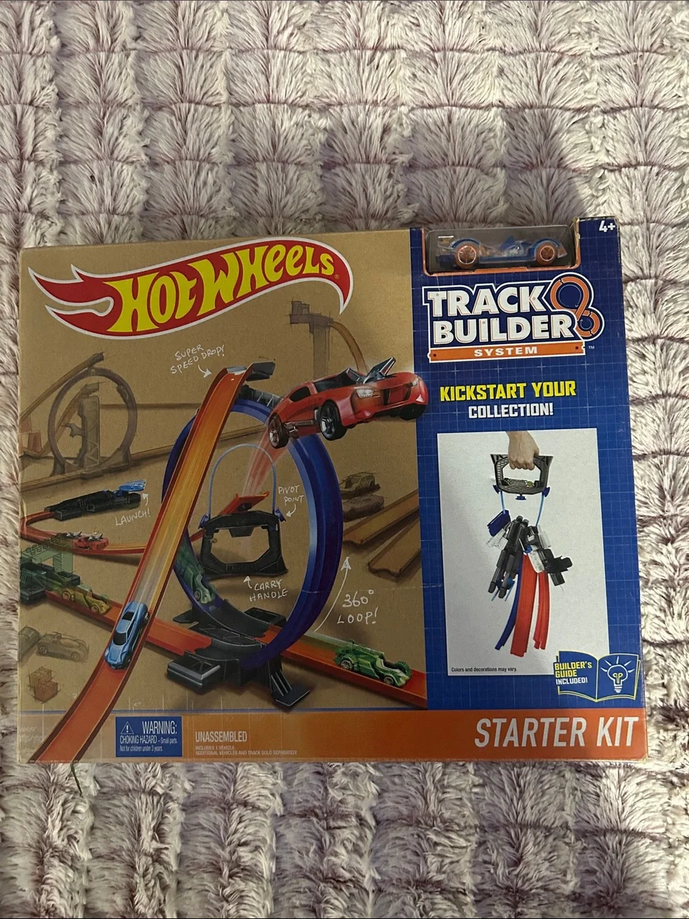 Hot Wheels Track Builder Starter Kit new